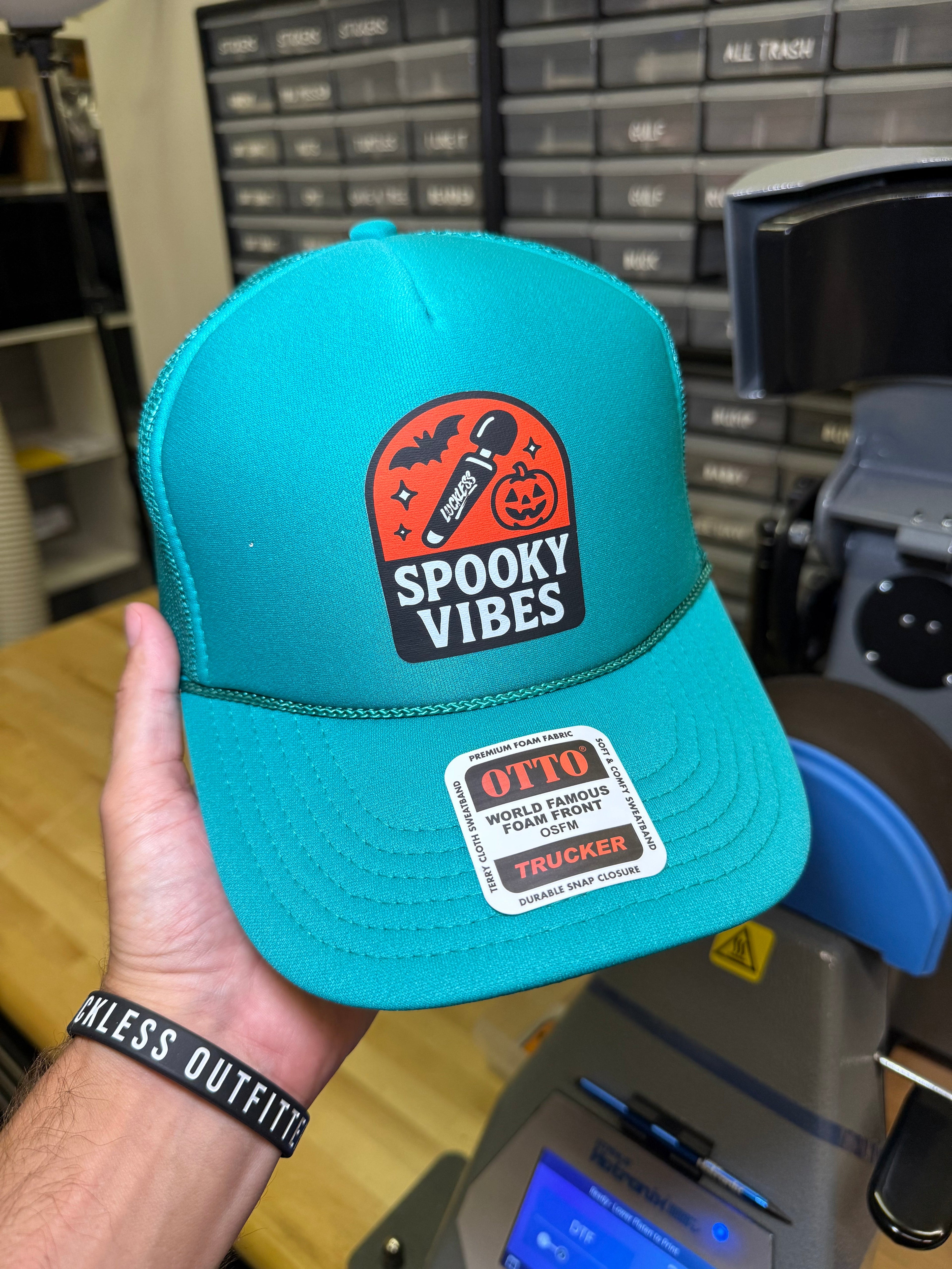 Spooky Vibes Trucker Hat - Granted Quality 
