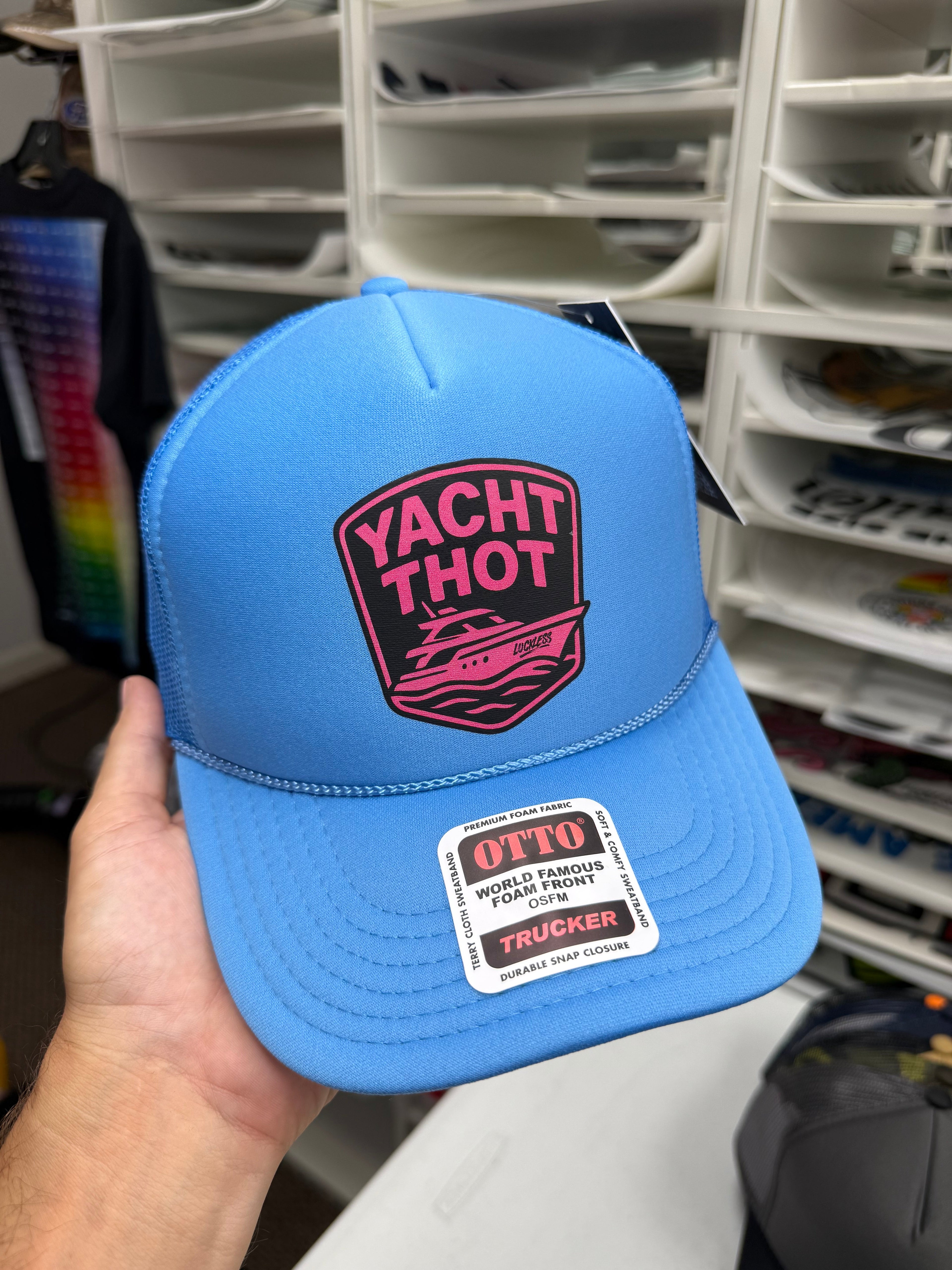 Yacht Thot Trucker Hat - Granted Quality 