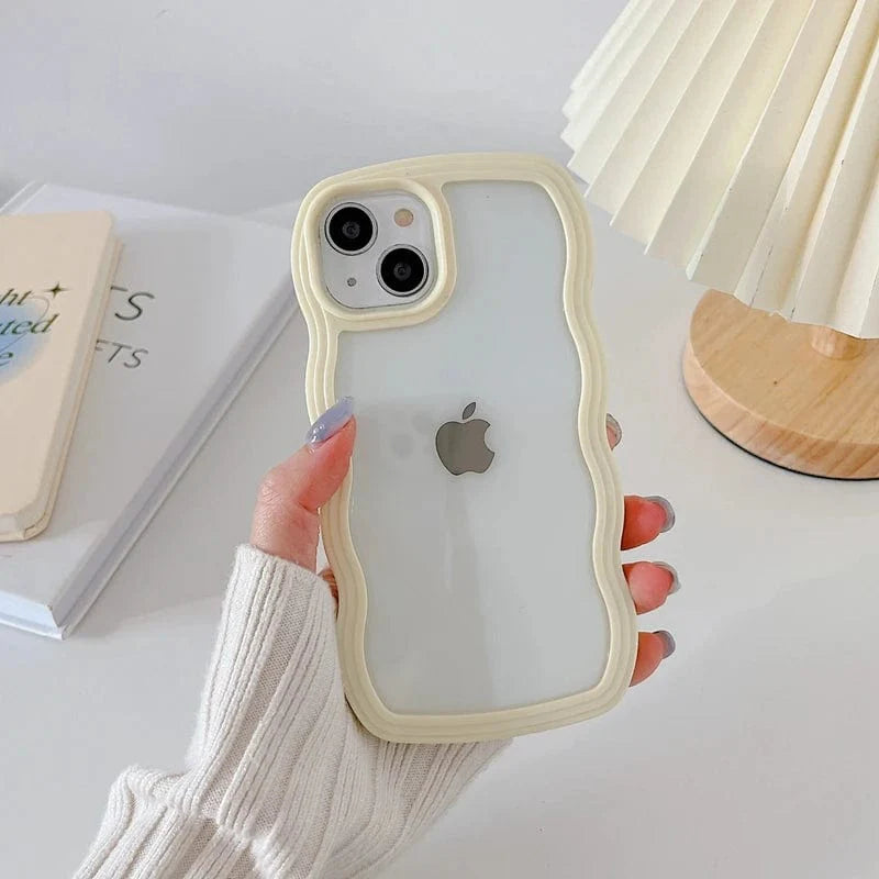 Soft Wavy Lines iPhone Case - Granted Quality 