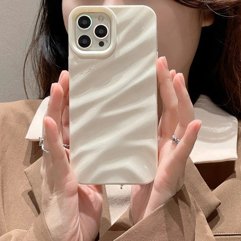 RuffleWave Satin iPhone Case - Granted Quality 