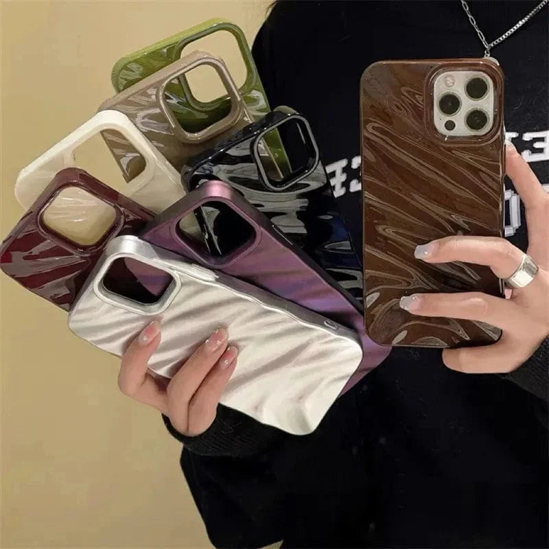RuffleWave Satin iPhone Case - Granted Quality 