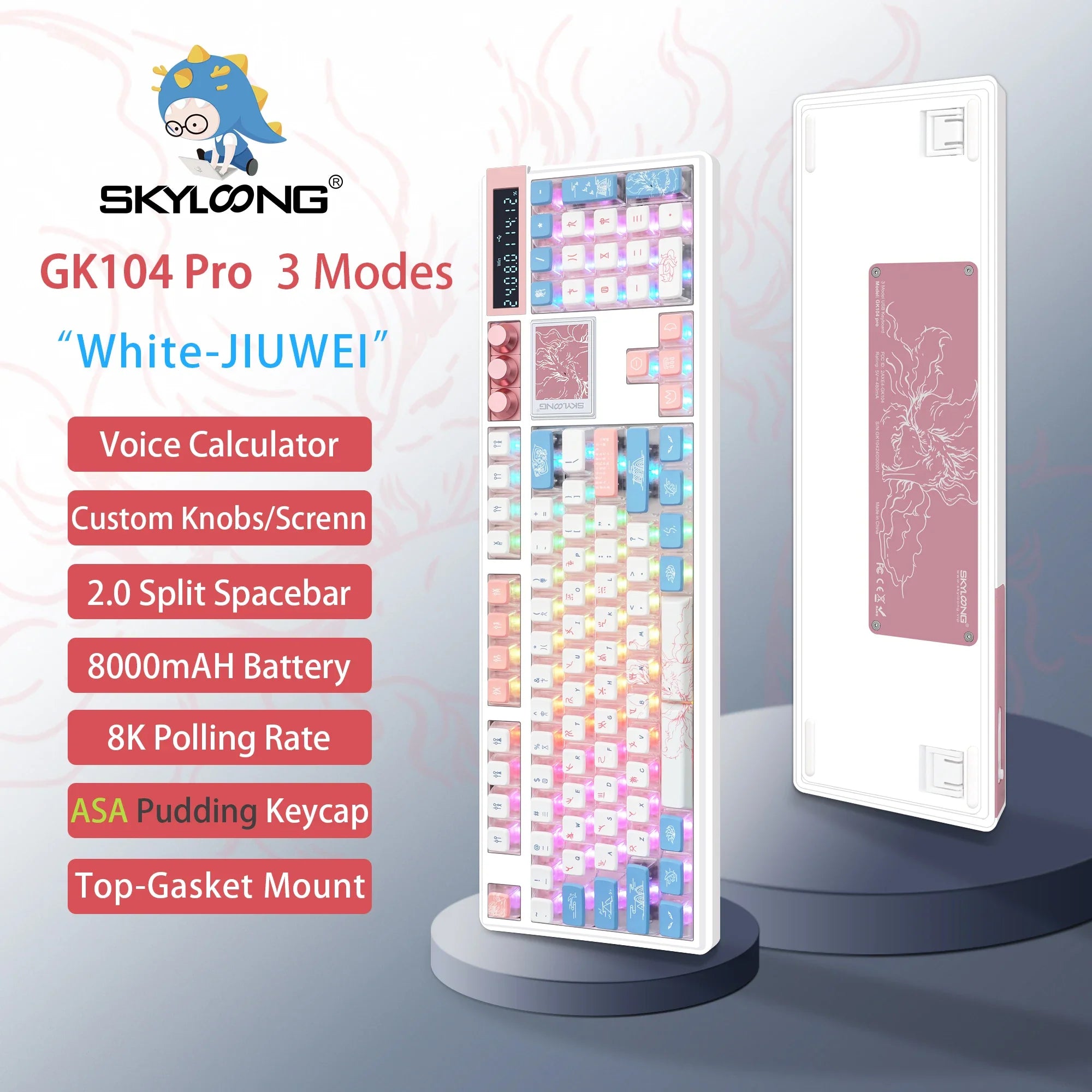 Wireless Swappable Silent Switch keyboard