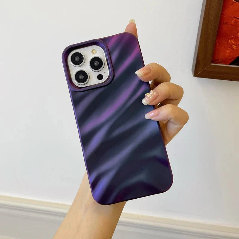 RuffleWave Satin iPhone Case - Granted Quality 