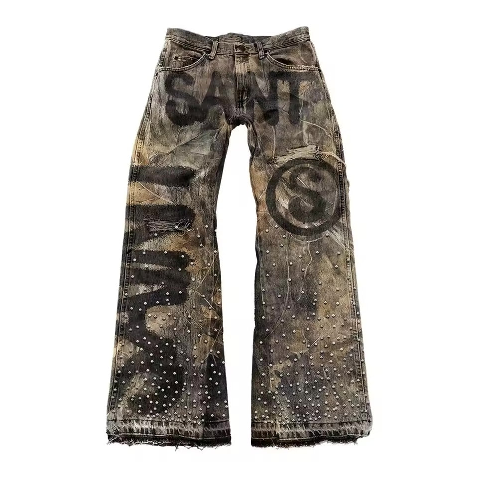 SAINT Camo Jeans - Granted Quality 