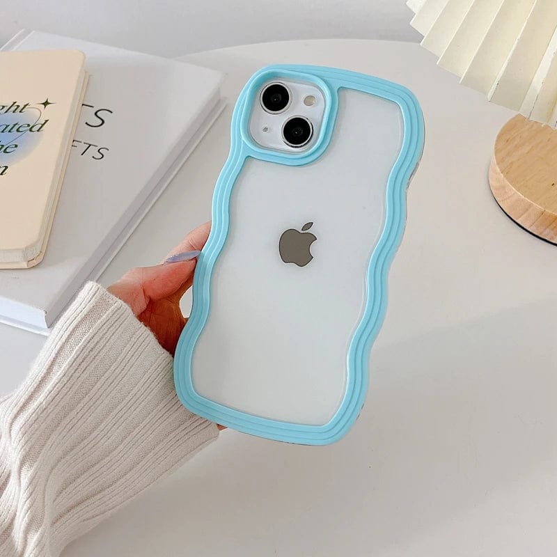 Soft Wavy Lines iPhone Case - Granted Quality 