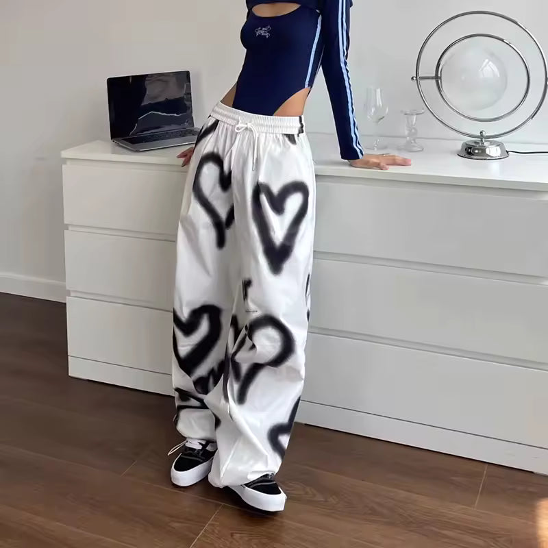 Graffiti Heart Pants