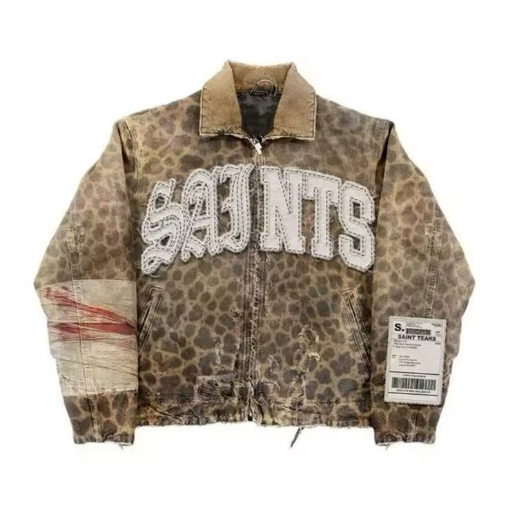 SAINTS Animal Print Jacket - Granted Quality 