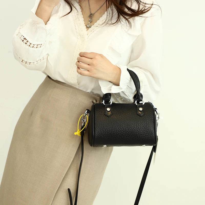 Genuine Leather Women Messenger Tote - Granted Quality 