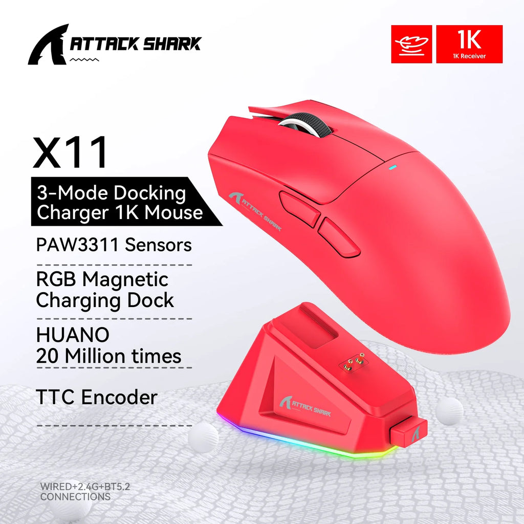 Tri-Mode PC Gaming Mouse