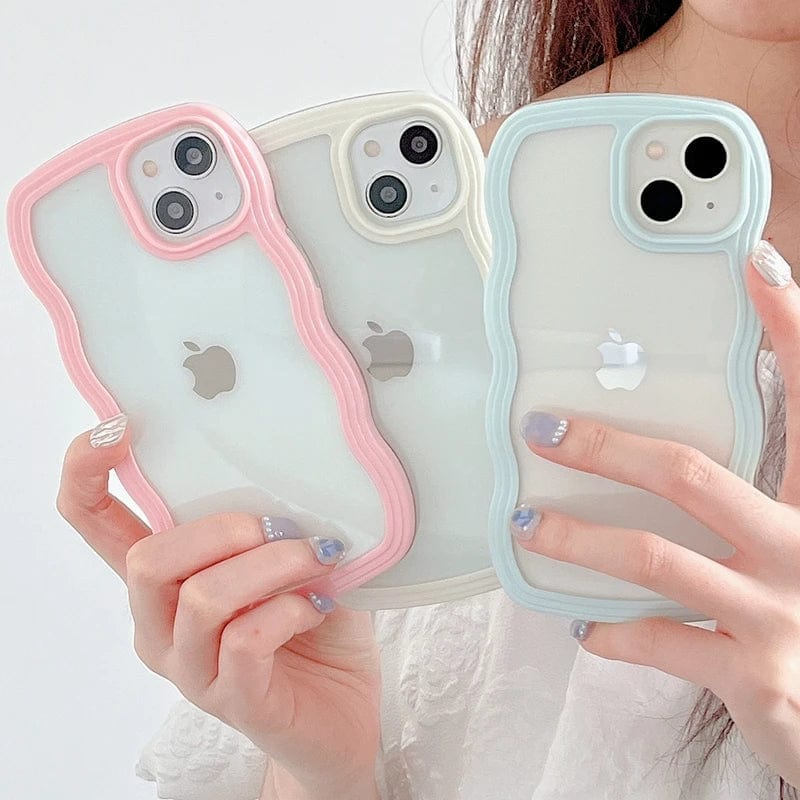 Soft Wavy Lines iPhone Case - Granted Quality 