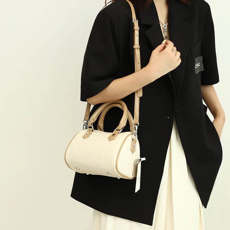 Genuine Leather Women Messenger Tote - Granted Quality 