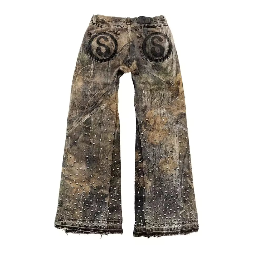 SAINT Camo Jeans - Granted Quality 