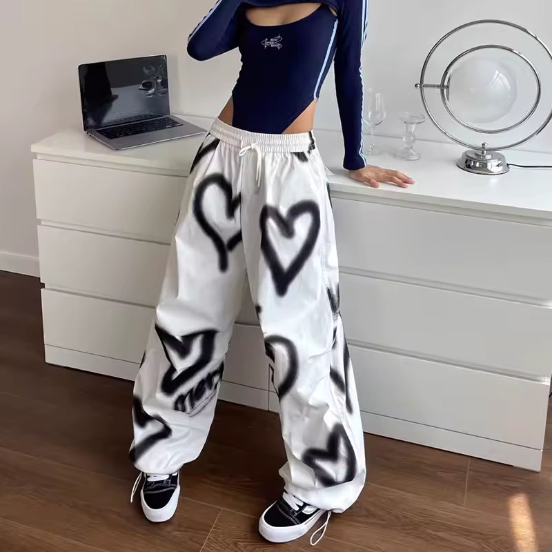 Graffiti Heart Pants