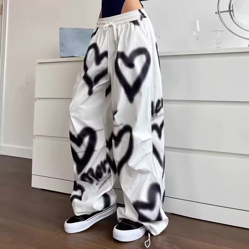 Graffiti Heart Pants