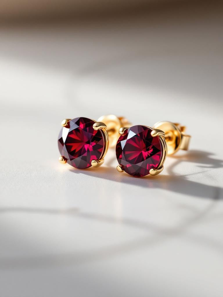 "Soothing Whispers" Portuguese Cut Pierced Earrings 5mm - Granted Quality 