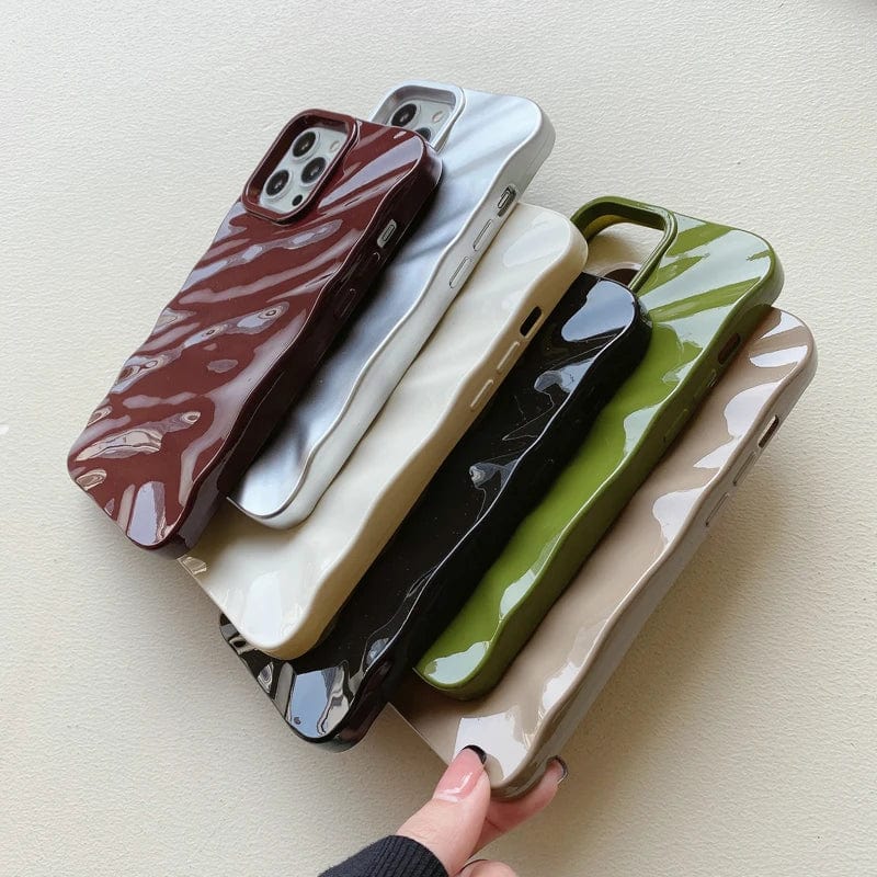 RuffleWave Satin iPhone Case - Granted Quality 