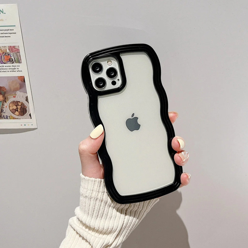 Soft Wavy Lines iPhone Case - Granted Quality 
