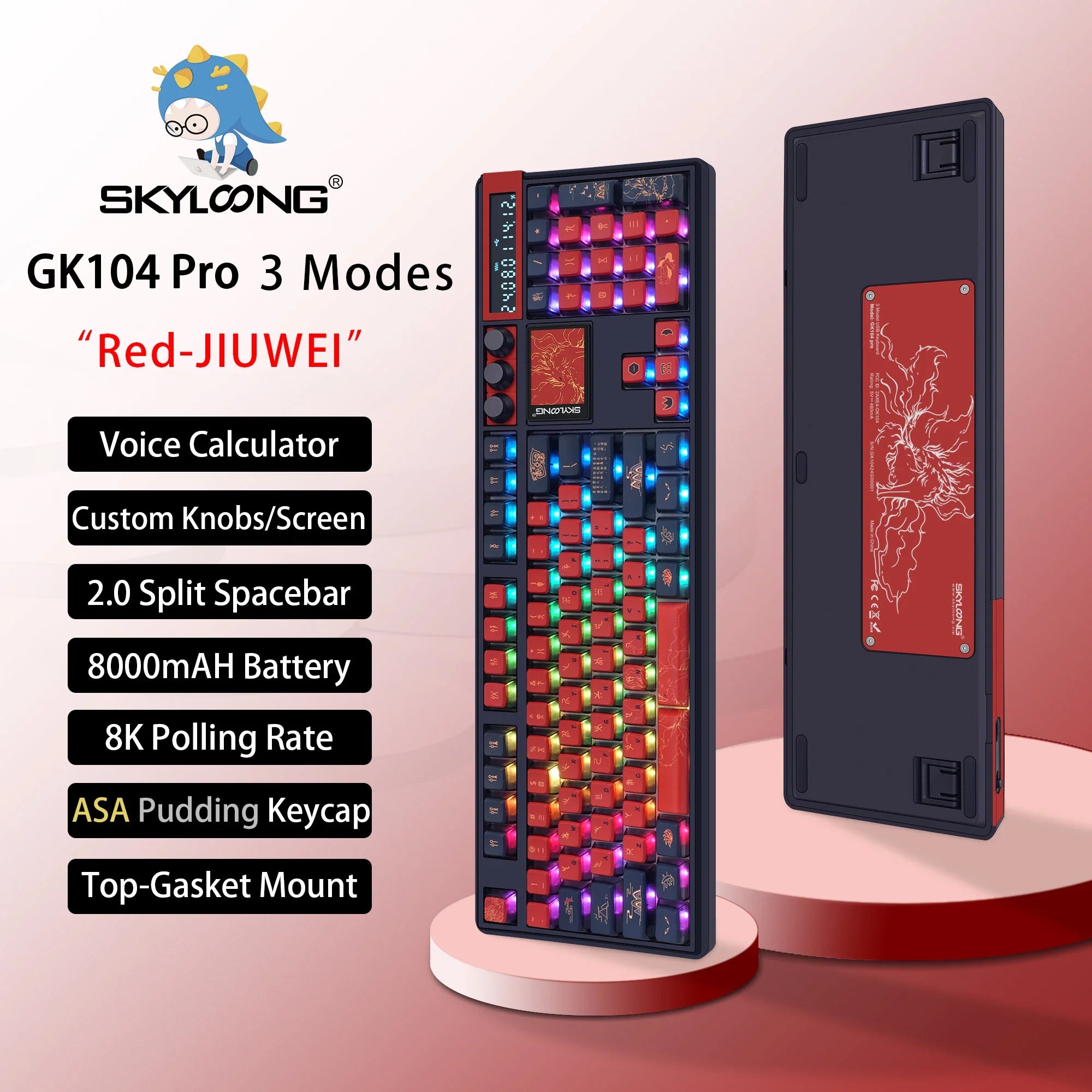 Wireless Swappable Silent Switch keyboard