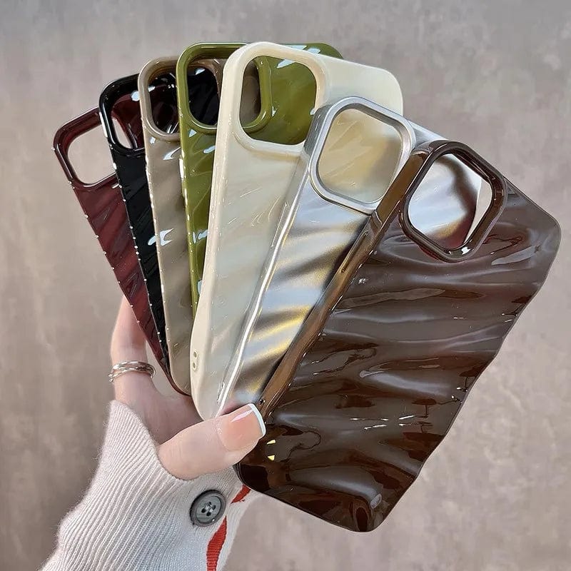 RuffleWave Satin iPhone Case - Granted Quality 