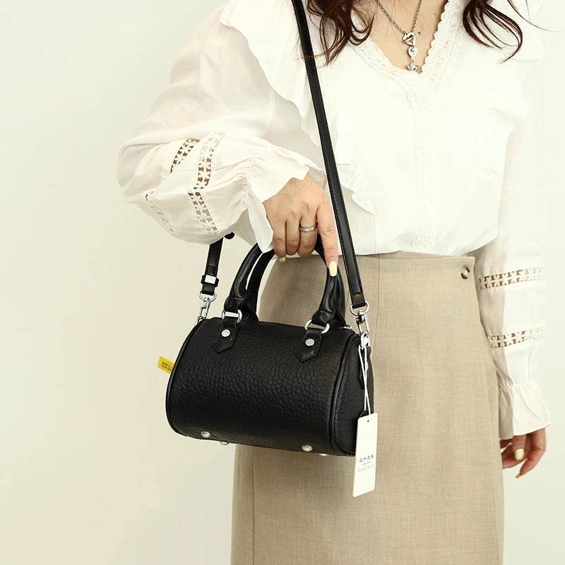 Genuine Leather Women Messenger Tote - Granted Quality 