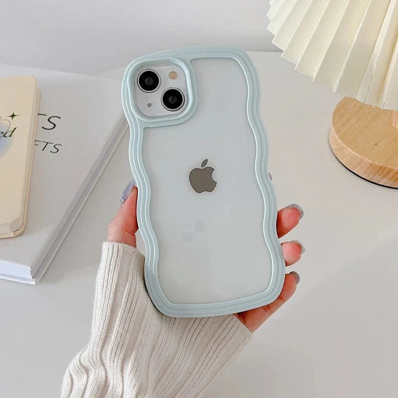 Soft Wavy Lines iPhone Case - Granted Quality 