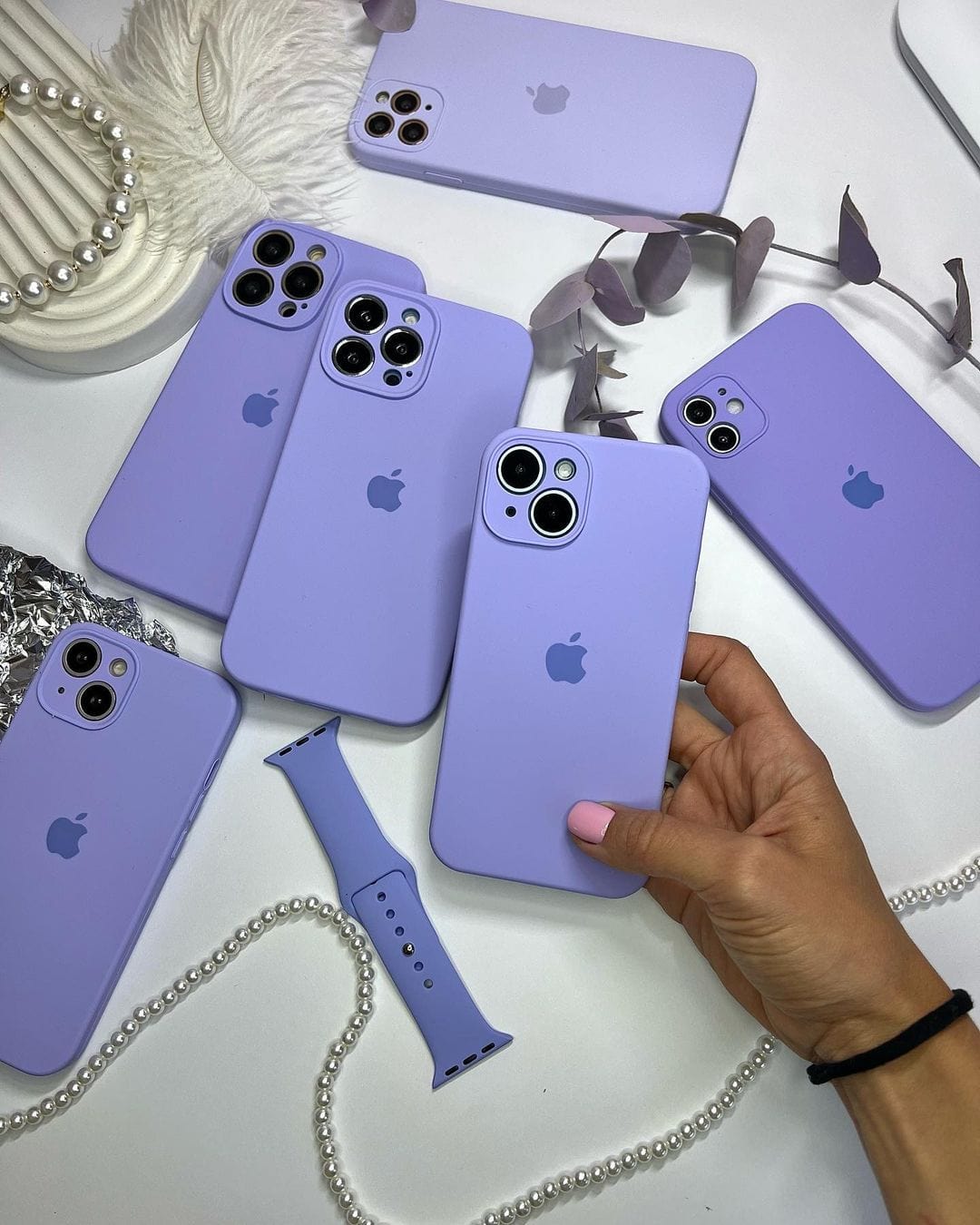 iPhone Camera Protection Silicone Case (Lilac) - Granted Quality 