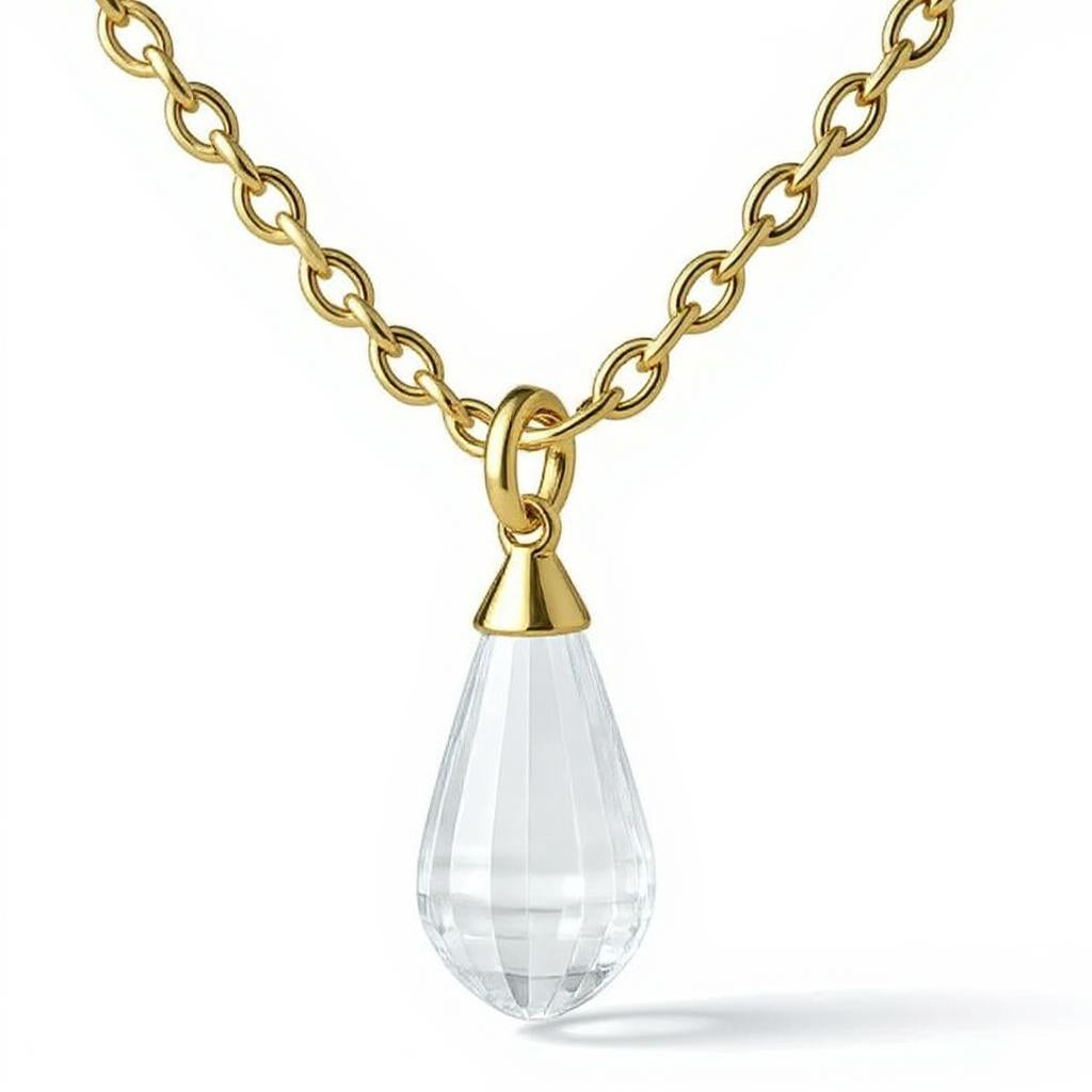 "Tender Teardrop" Briolette Pendant 10.4x24mm - Granted Quality 