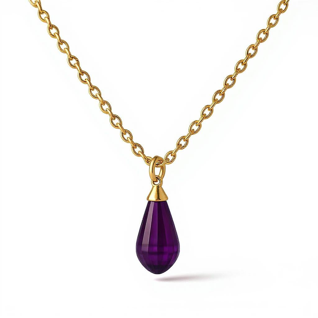 "Tender Teardrop" Briolette Pendant 10.4x24mm - Granted Quality 