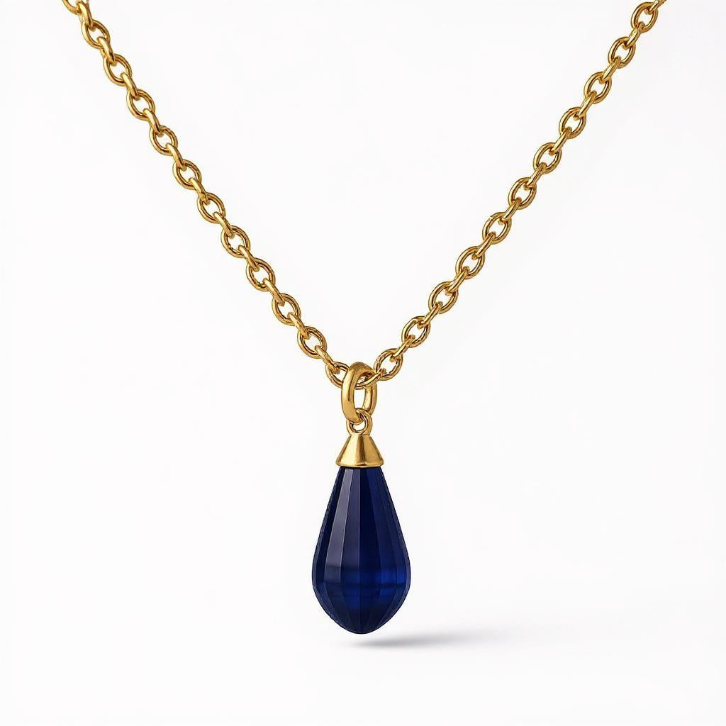 "Tender Teardrop" Briolette Pendant 10.4x24mm - Granted Quality 