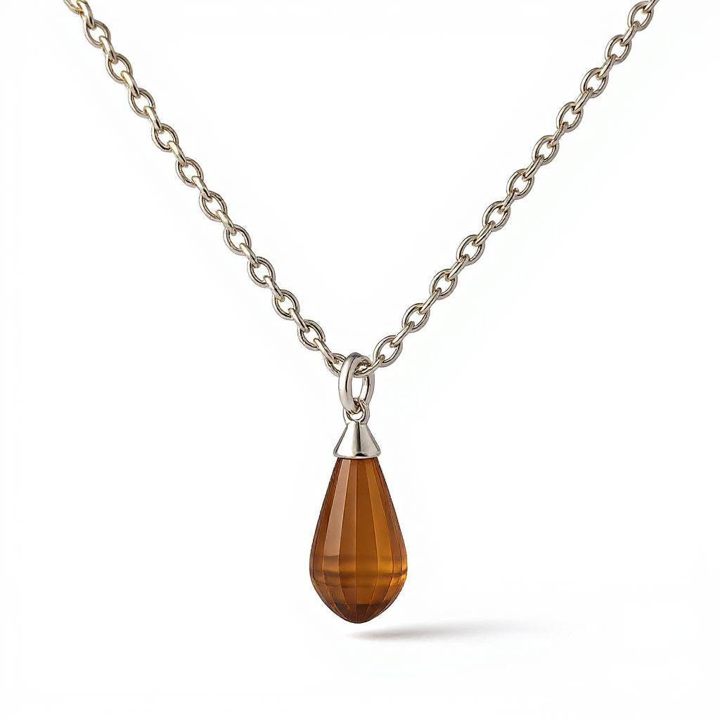 "Tender Teardrop" Briolette Pendant 10.4x24mm - Granted Quality 