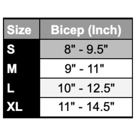 ProSlide Padded Compression Arm Sleeve - Blue