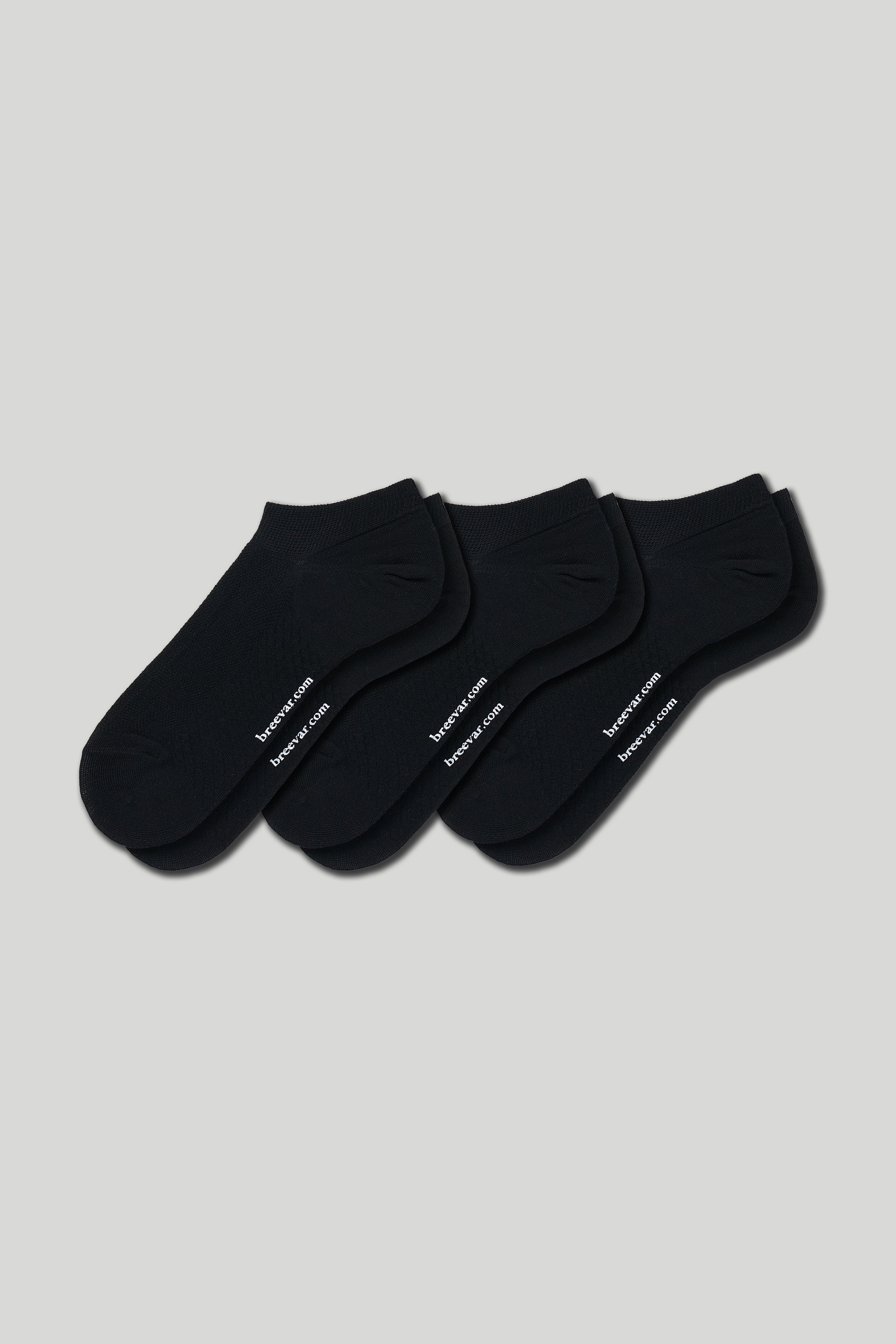 3-Pack Men's Antibacterial Massage Ankle Socks
