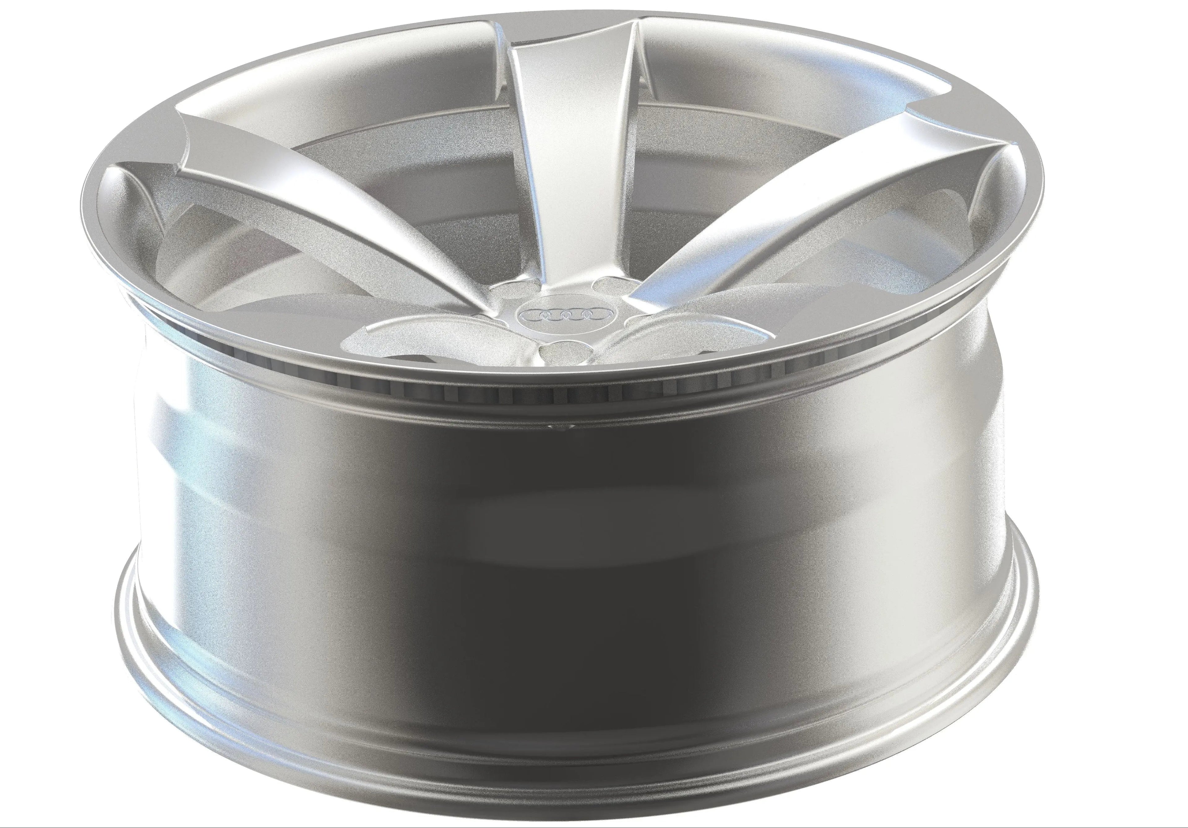 Set of Audi Forged "Rotor" Style Wheels - Granted Quality 