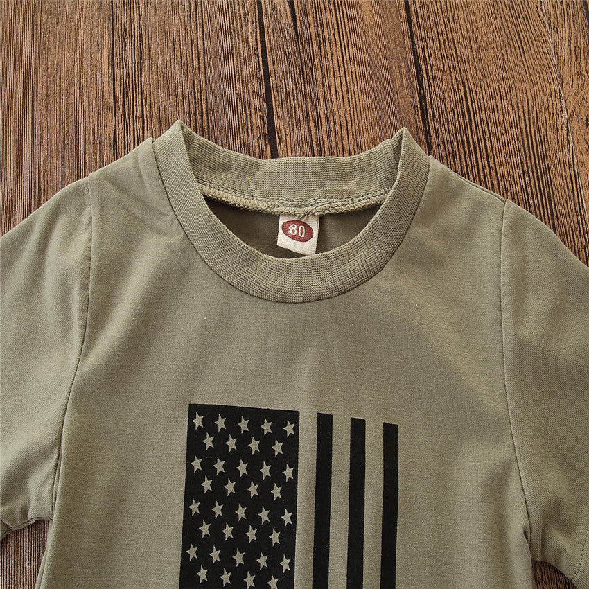 Independence Day Flag Camouflage Suit