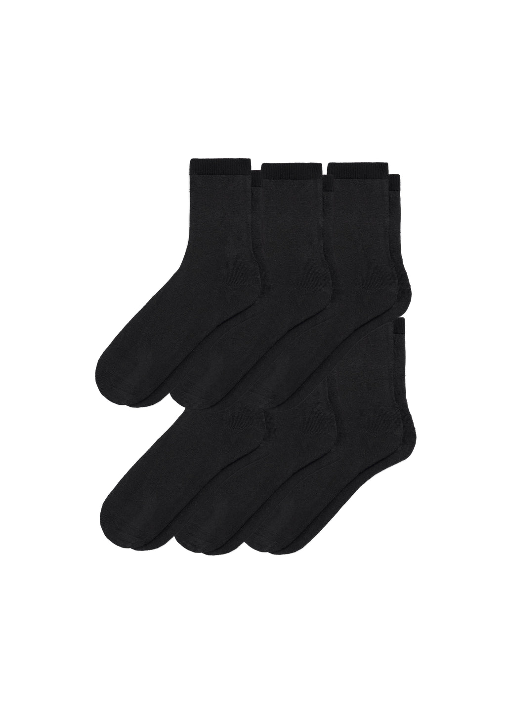 6-Pack Women's Hemp Crew Socks - Granted Quality 