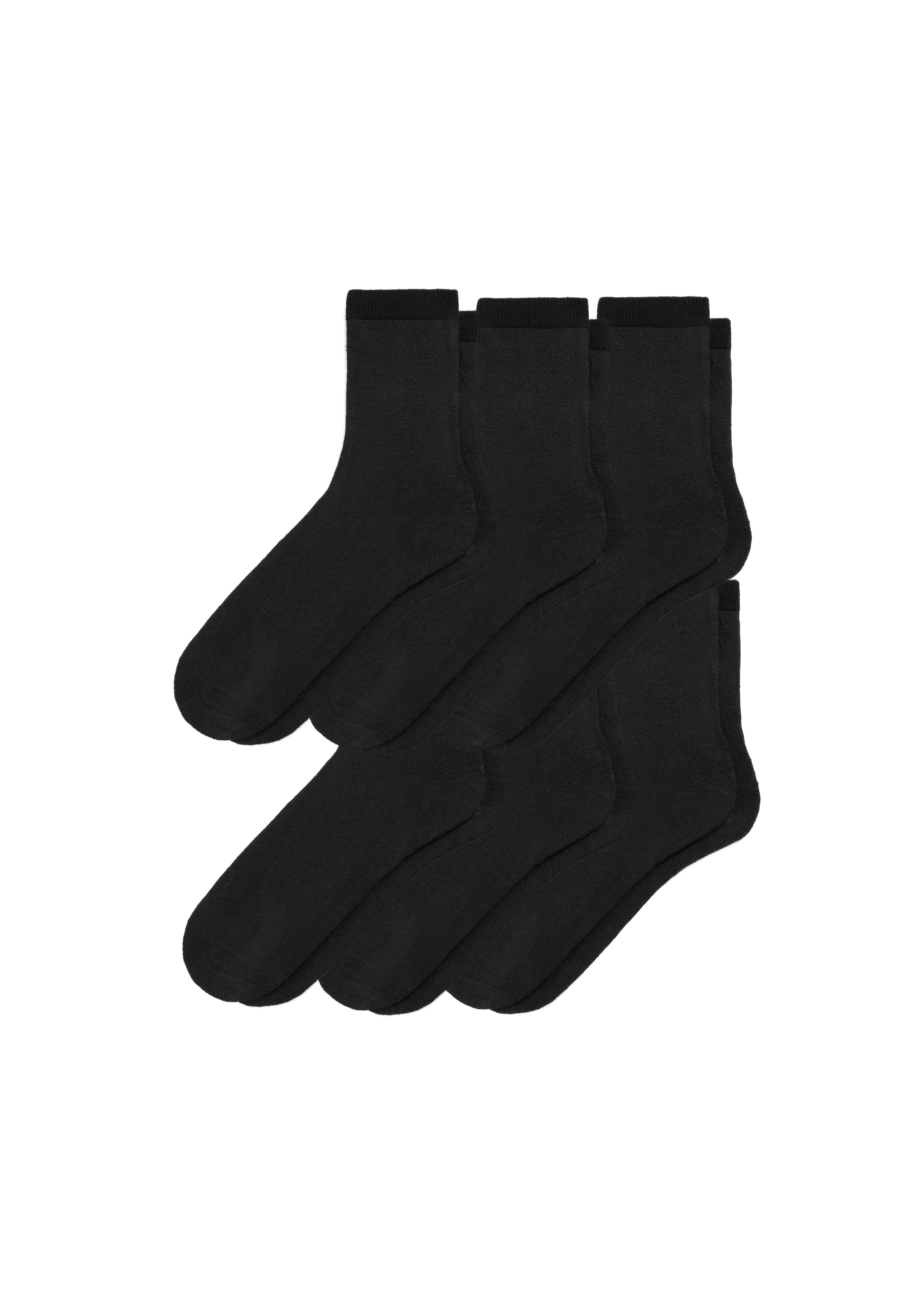 6-Pack Women's Hemp Crew Socks - Granted Quality 