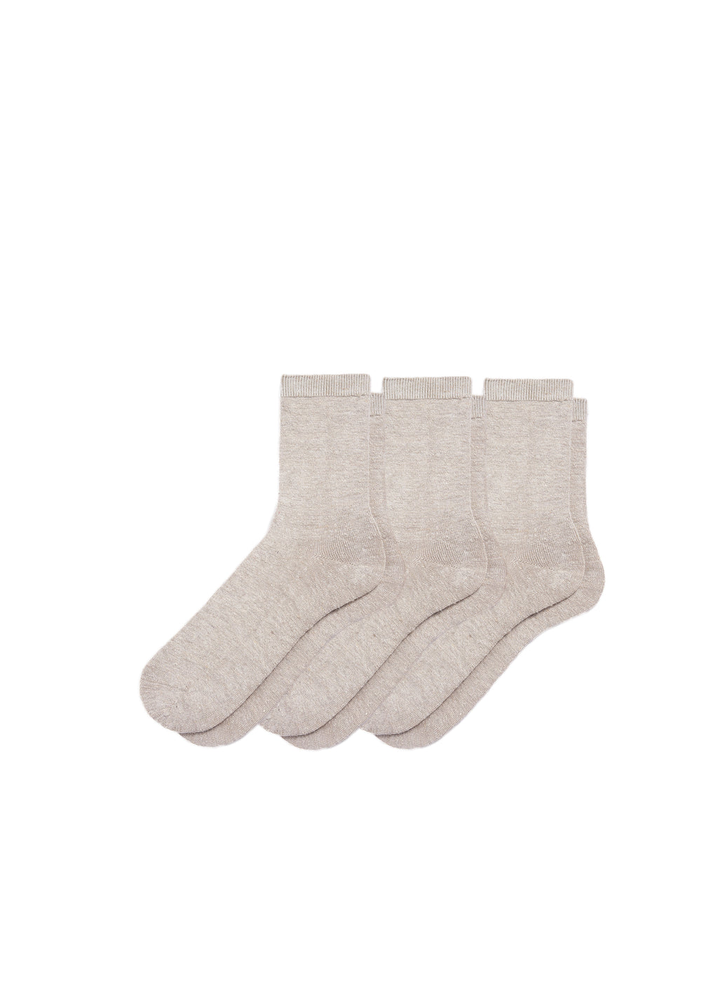3-Pack Men's Hemp Crew Socks - Granted Quality 