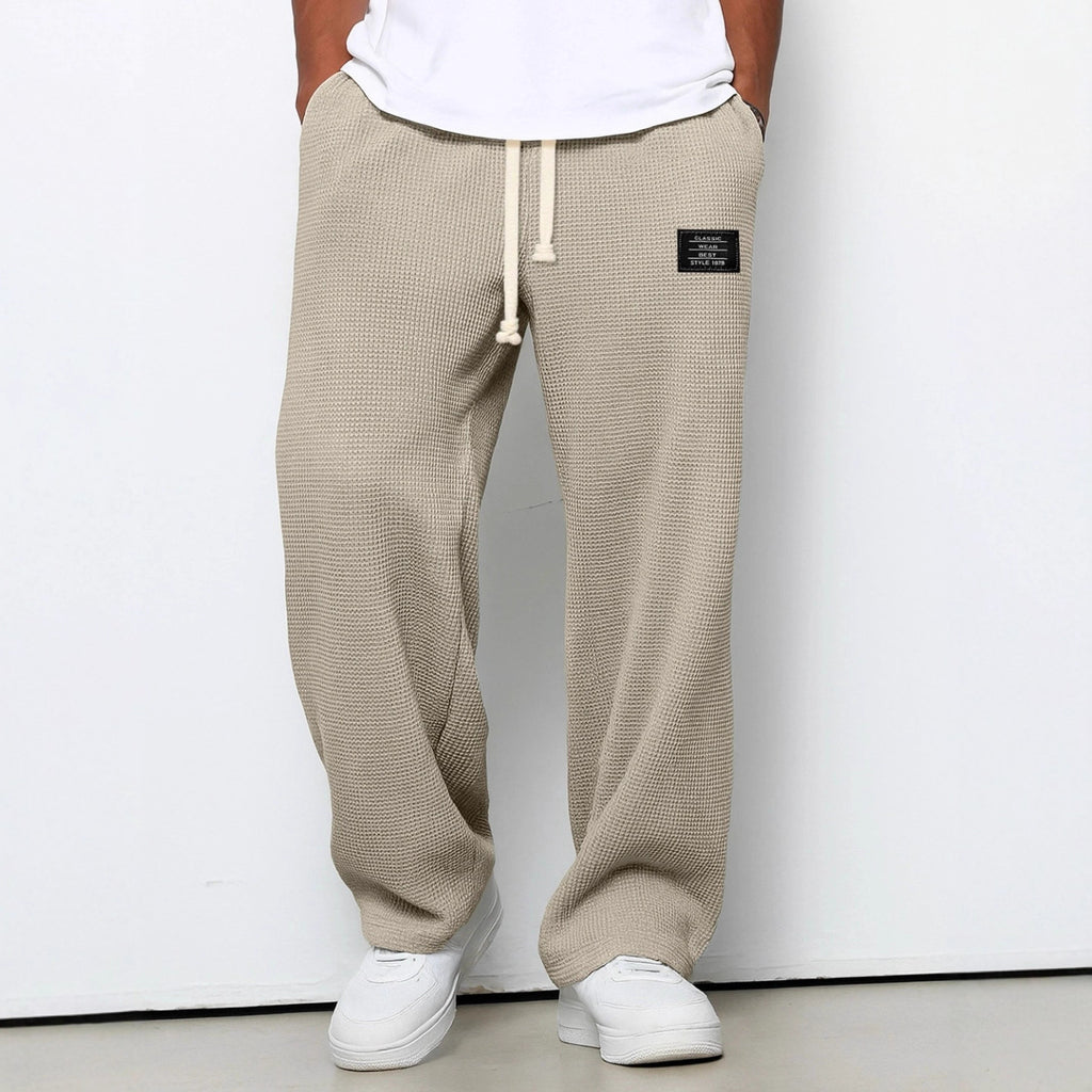 Waffle Straight Pants - Granted Quality 