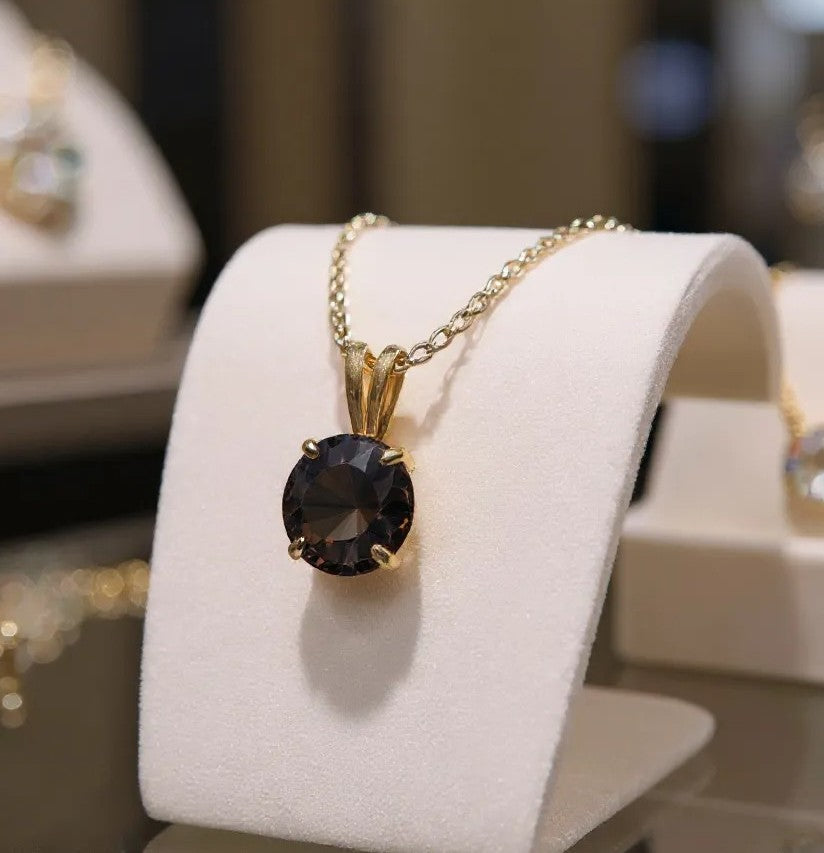 "Circle of Life" Round Portuguese Cut Pendant 15mm - Granted Quality 