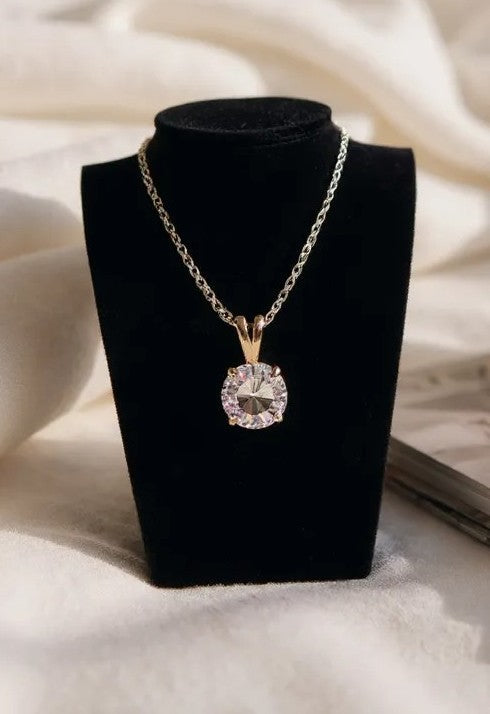 "Circle of Life" Round Portuguese Cut Pendant 15mm - Granted Quality 