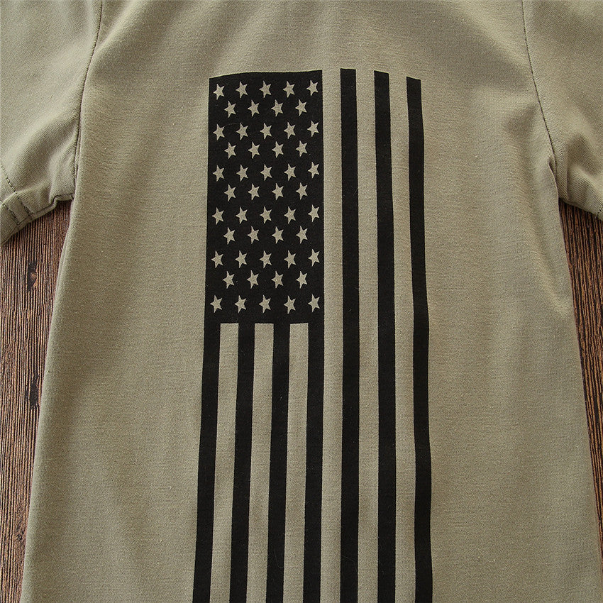 Independence Day Flag Camouflage Suit