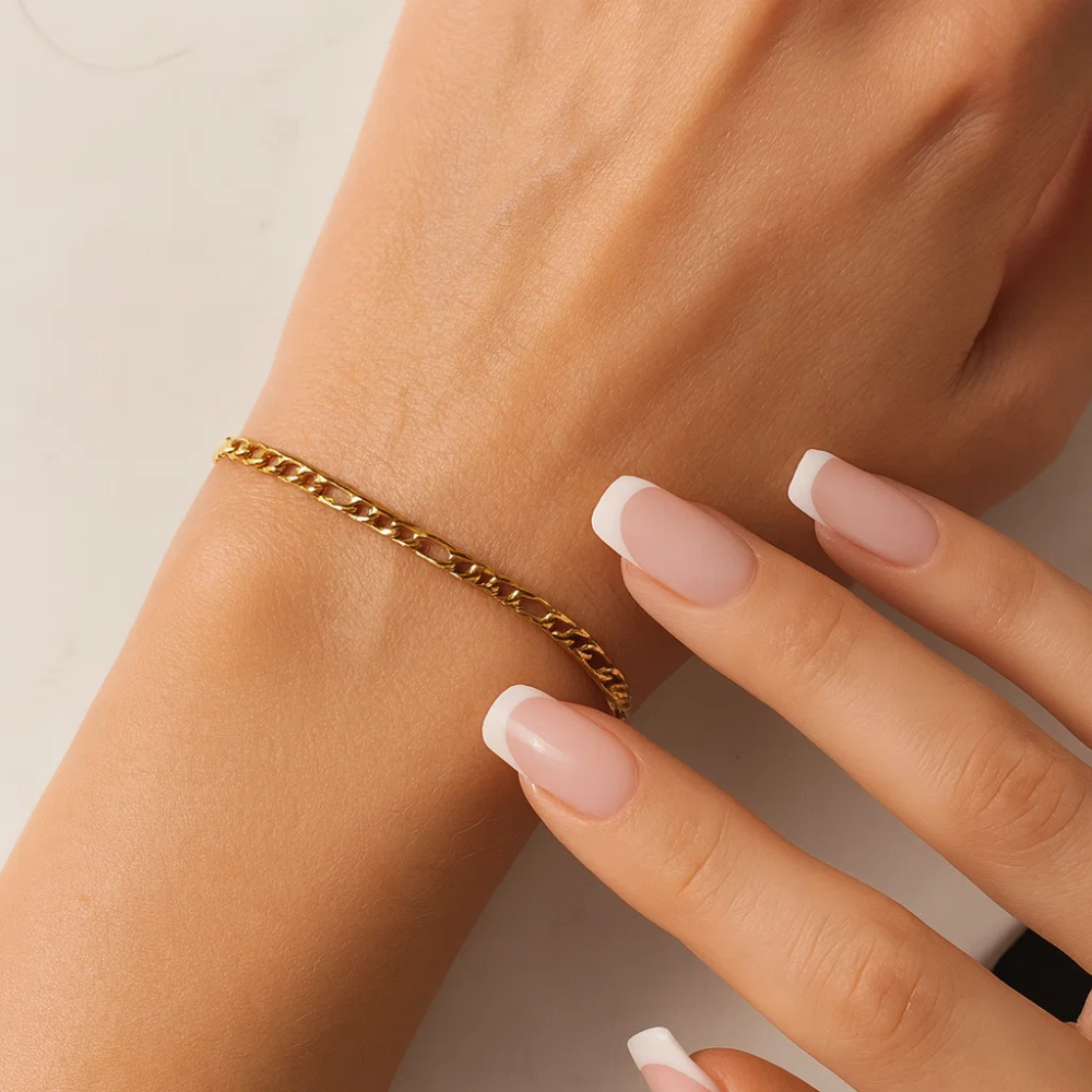 Classic Figaro Chain Bracelet - Granted Quality 