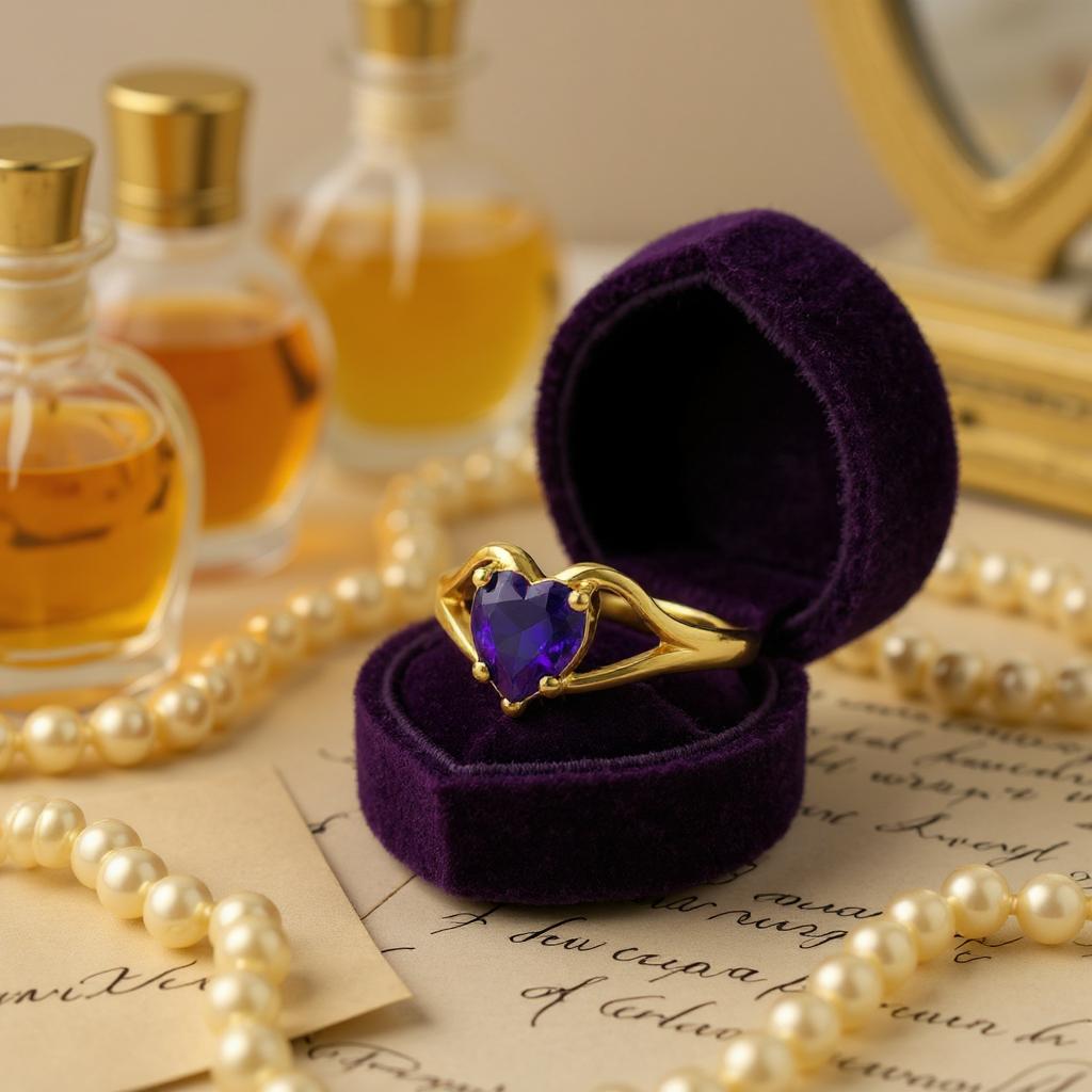 "Cherished Memories" Heart Cut Ring Small 6mm - Granted Quality 