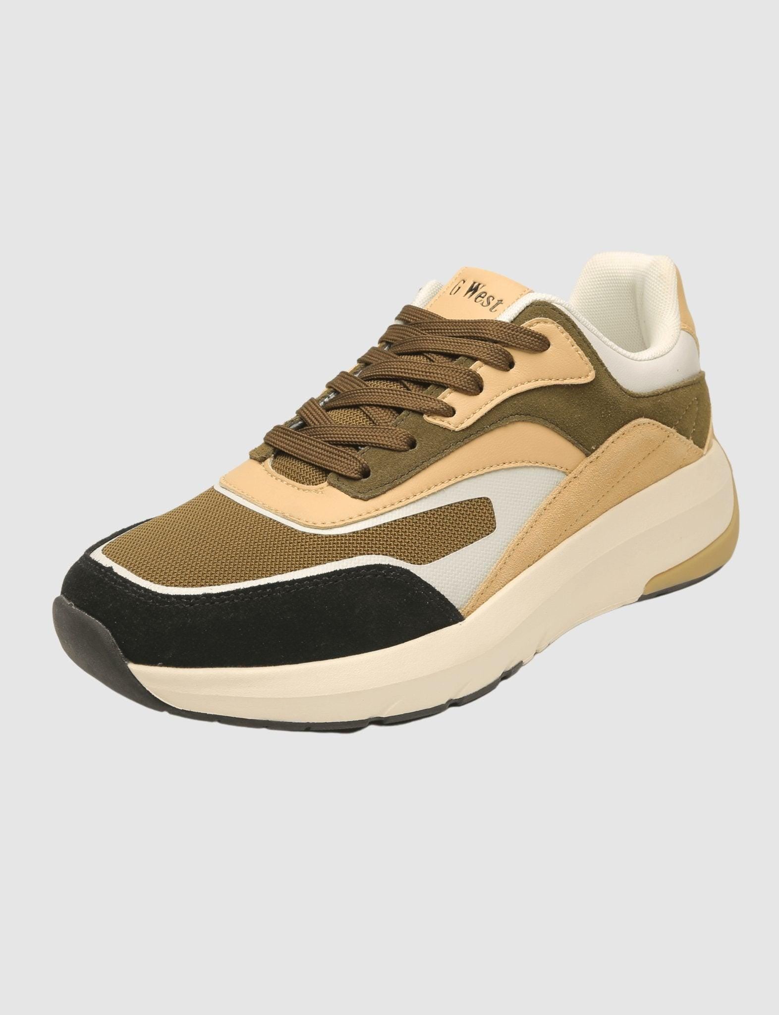 G West Mens Running Shoes - Gwm20003 | Olive