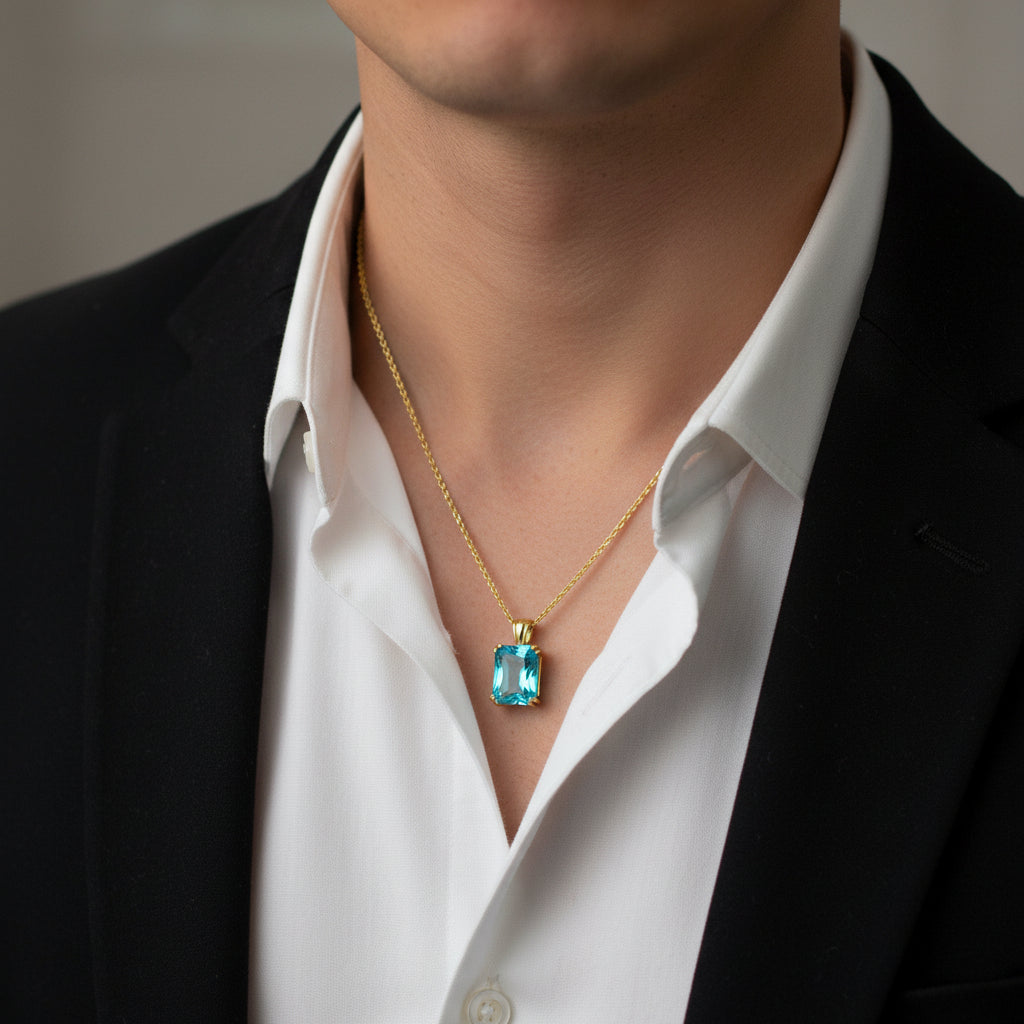 "Never Forgotten" Cushion Cut Pendant 16x12mm - Granted Quality 