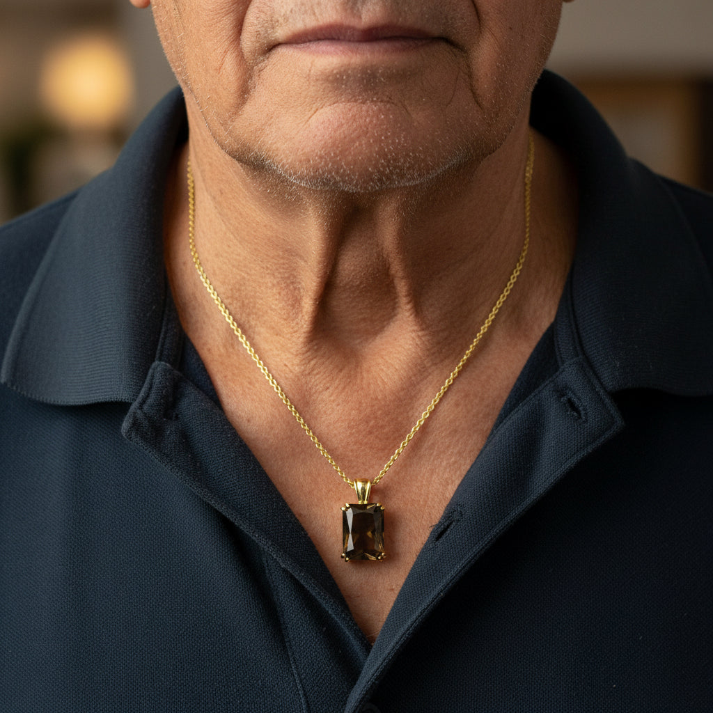 "Never Forgotten" Cushion Cut Pendant 16x12mm - Granted Quality 