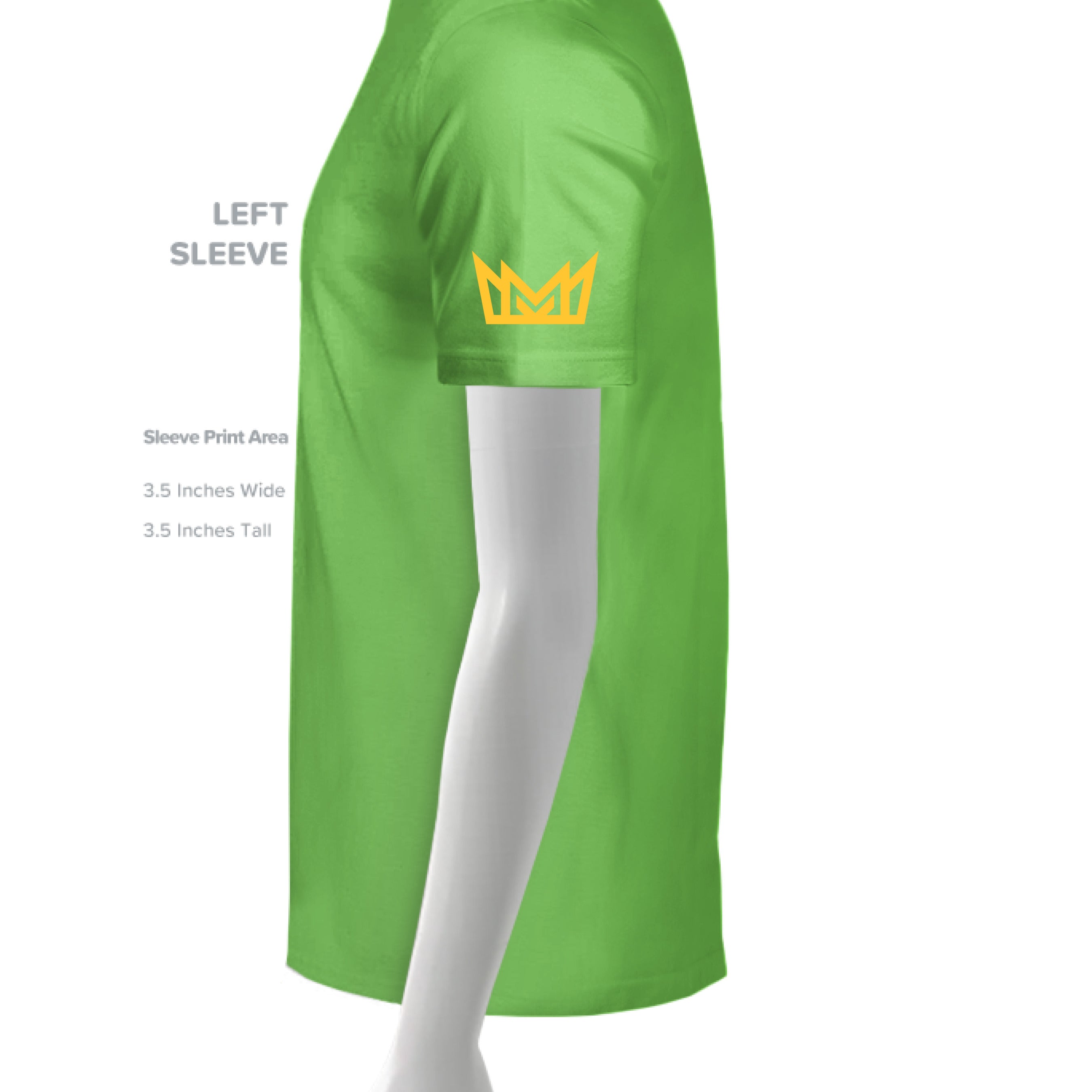 ELECTRIC GREEN - SLEEVE_LEFT
