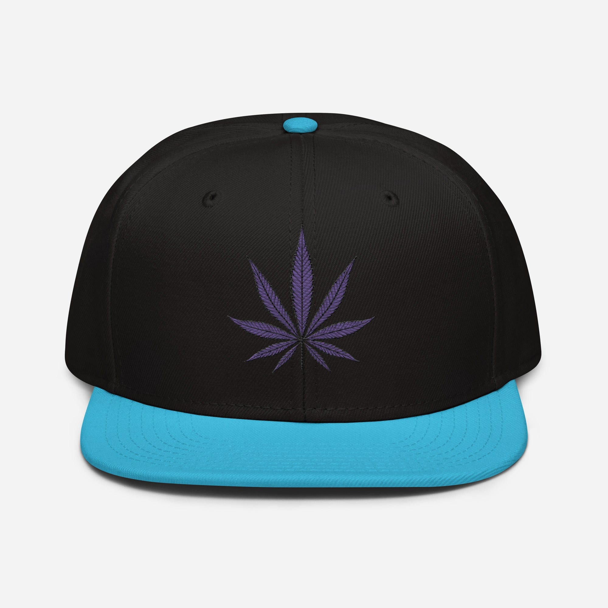 Purple Haze Marijuana Snapback Hat - Granted Quality 