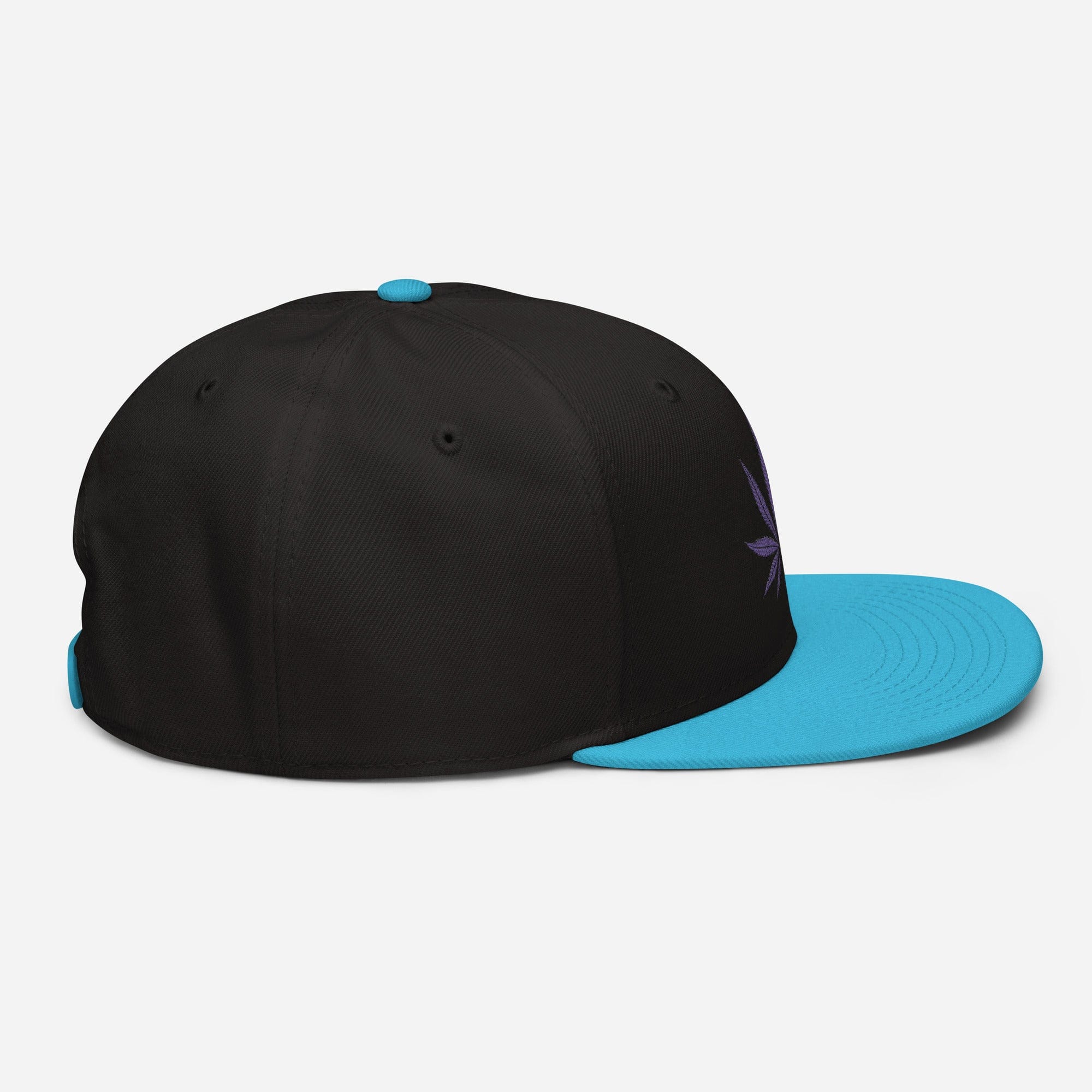 Purple Haze Marijuana Snapback Hat - Granted Quality 