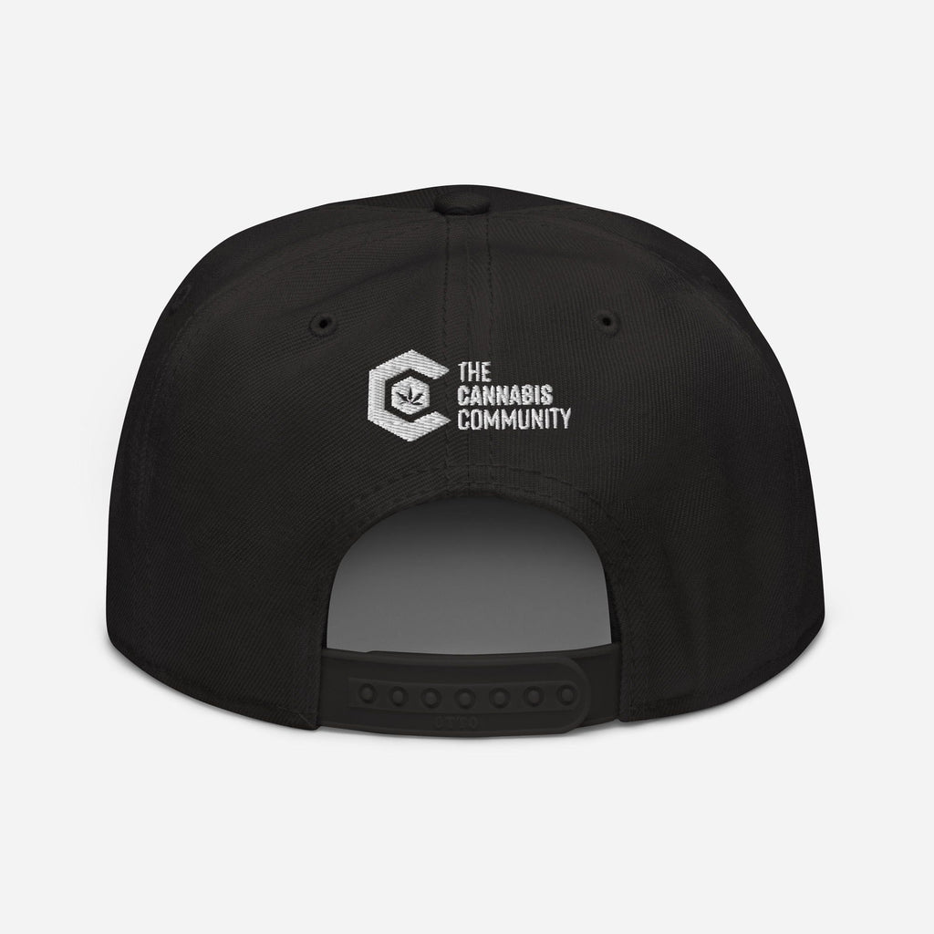 Cannabis is Life Snapback Hat - Granted Quality 